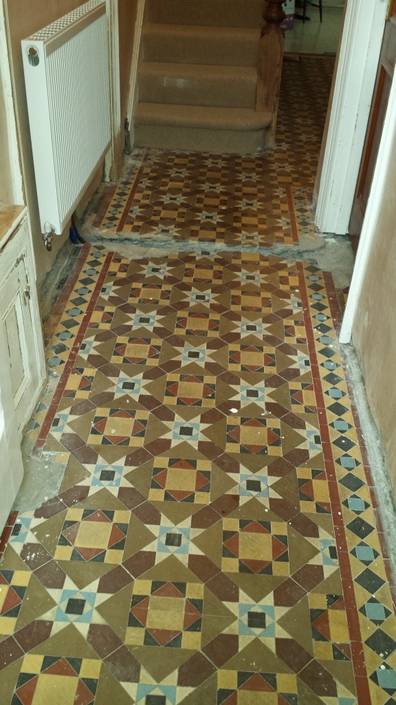Abused Victorian Floor Cardiff Before