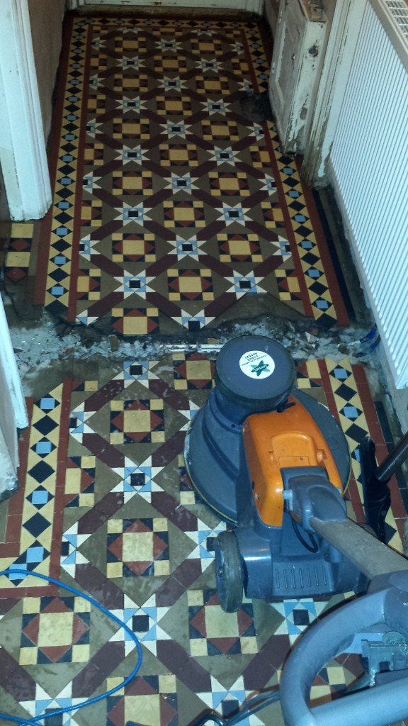 Abused Victorian Floor Cardiff Before