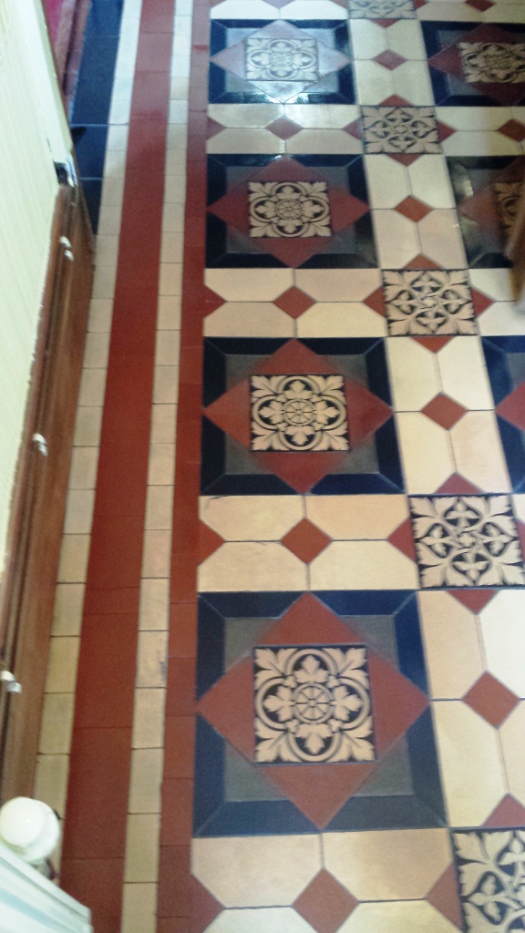 Victorian Floor After Cleaning in Cardiff