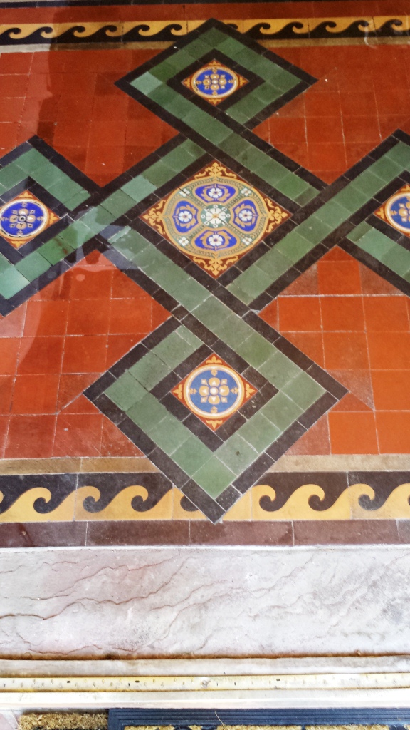 Victorian Tile Issue Resolved in Gwent Before
