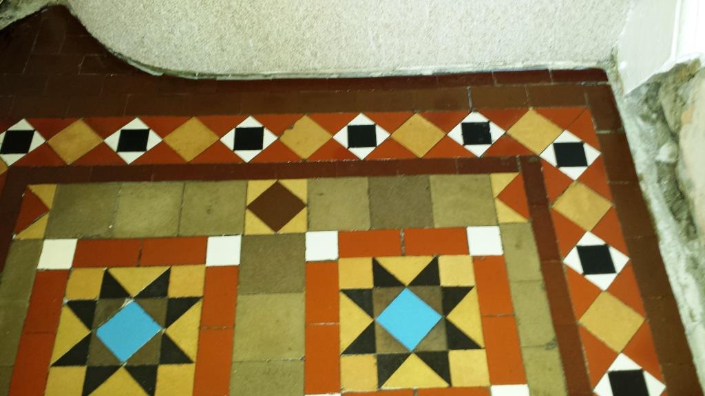 Victorian Tiled Floor Discovered in Splot After