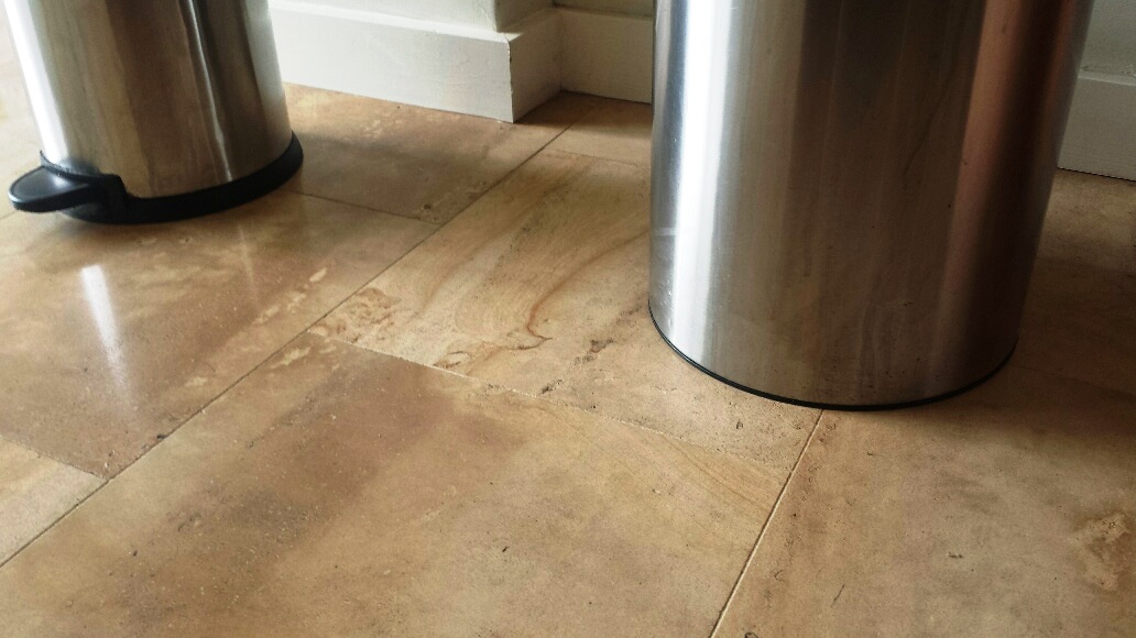 Limestone Reduxa After Stain Removal