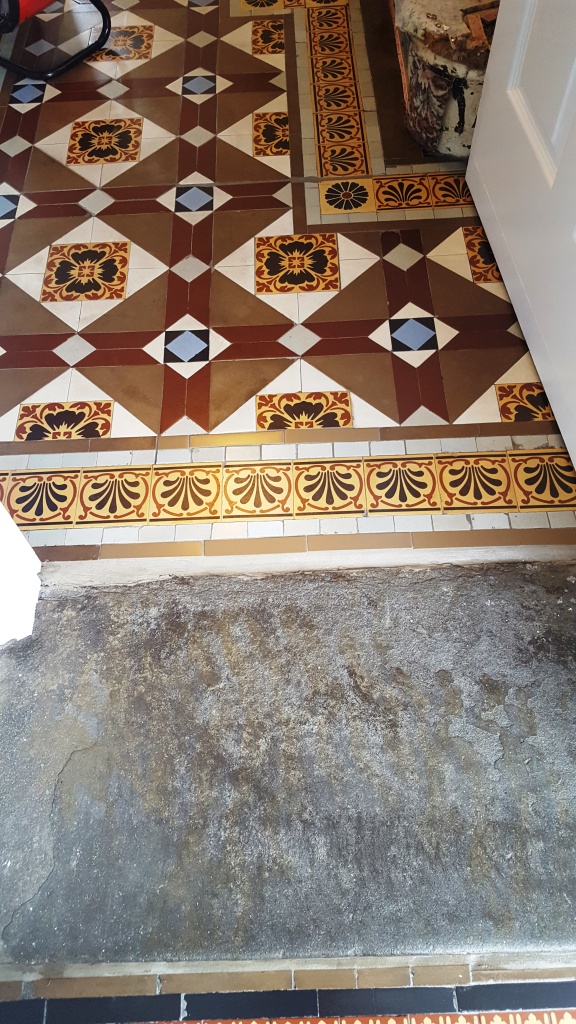 Victorian Hallway Floor Blackwood After Restoration