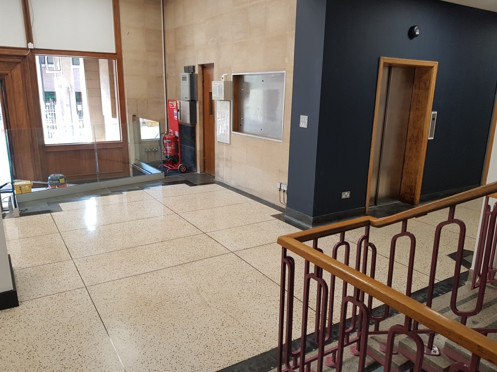Terrazzo Floor After Restoration Cardiff University