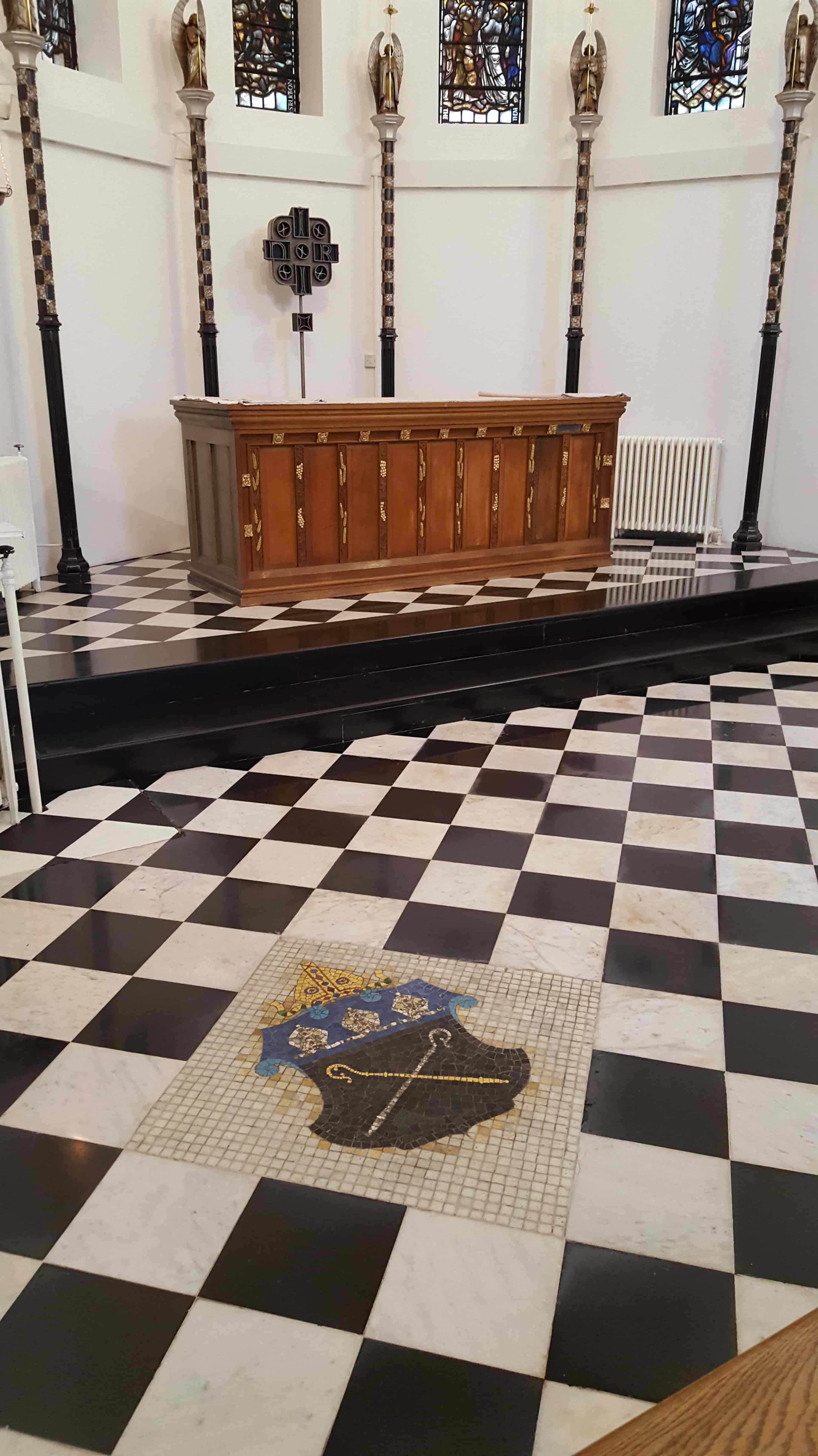 Marble Church Floor After Renovation Ely