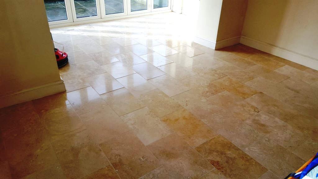 Polished Limestone After Burnishing Cowbridge