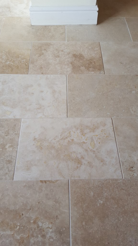 Polished Limestone Cleaned Grout Cowbridge