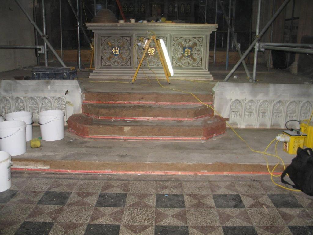 St Marys Church Bath Before Fire Restoration