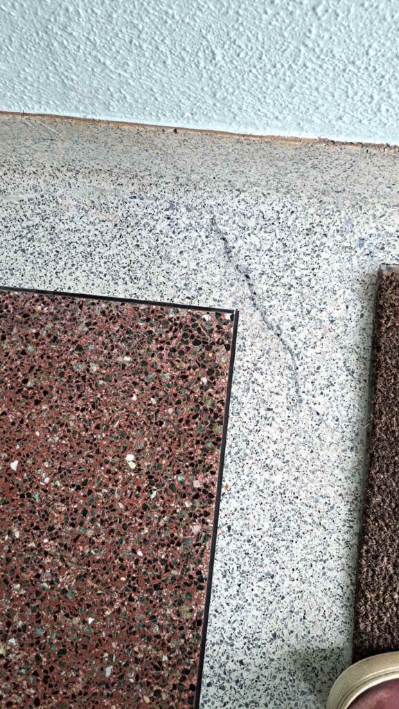 Terrazzo Floor After Restoration Penarth