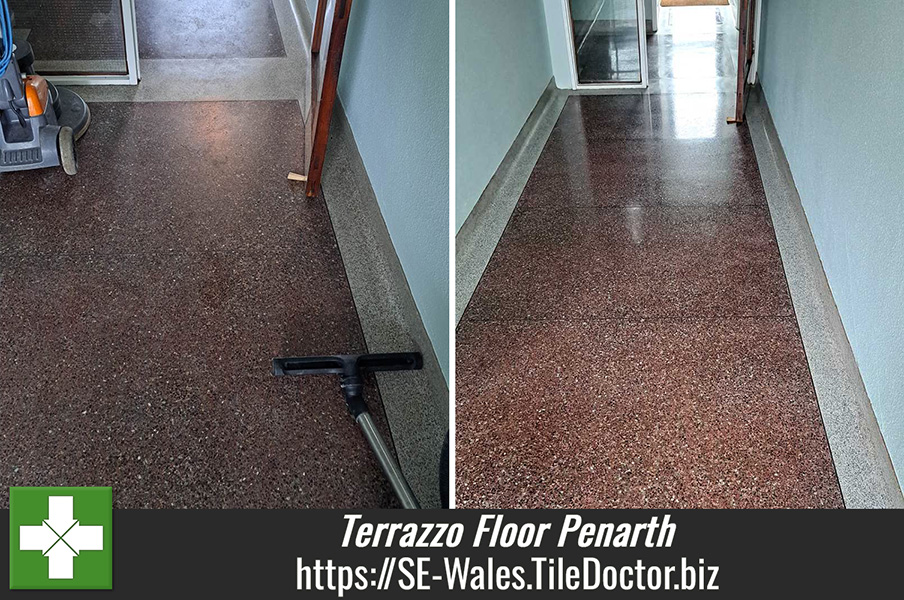 Terrazzo Floor Restoration Penarth